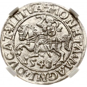 Lithuania Polgrosz 1548 Vilnius NGC MS 63