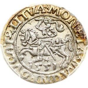 Lithuania Polgrosz 1551 Vilnius (R1) PCGS MS 63