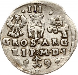 Litwa Trojak 1595 Wilno (R2)