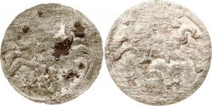 Lithuania Dwudenar 1620-1621 Vilnius Lot of 2 coins