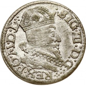 Lithuania Grosz 1625 Vilnius 8 dots