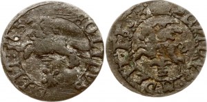 Lithuania Szelag 1652 & 1653 Vilnius Lot of 2 coins