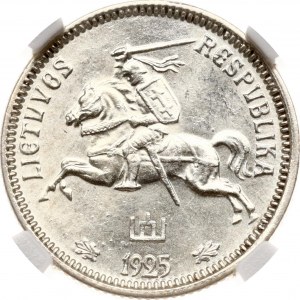 Lithuania 1 litas 1925 NGC MS 62