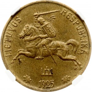 Lithuania 10 Centu 1925 NGC MS 62