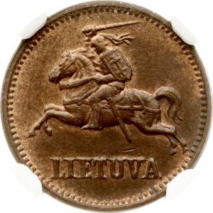 Litva 1 centas 1936 NGC MS 63 BN