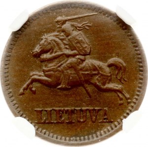 Lithuania 1 Centas 1936 NGC AU 58 BN