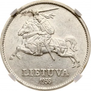 Lithuania 10 Litu 1936 Vytautas NGC UNC DETAILS