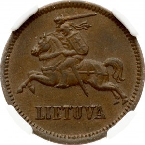 Litauen 5 Centai 1936 NGC AU 58 BN