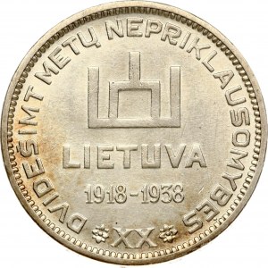 Lituanie 10 Litu 1938 Smetona