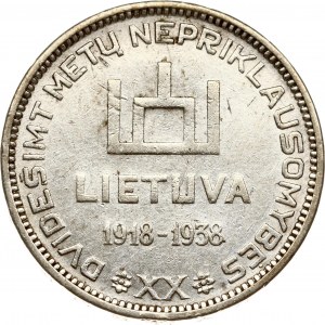 Litva 10 Litu 1938 Smetona