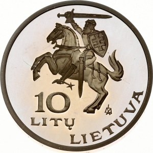 Lithuania 10 Litu 1995 5th World Lithuanians Sport Games
