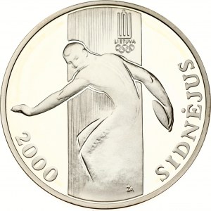 Litauen 50 Litu 2000 Spiele der XXVII. Olympiade