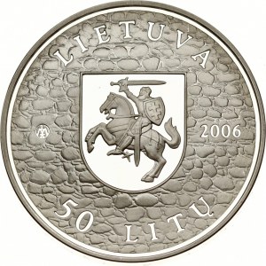 Litva 50 Litu 2006 Hrad Medininkai