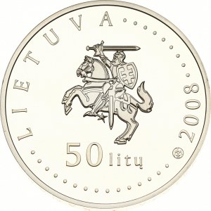 Litva 50 Litu 2008 Čmelák