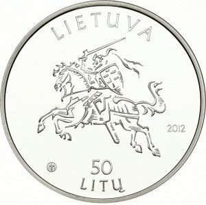 Lituania 50 Litu 2012 Maironis
