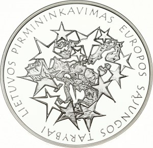 Lituania 50 Litu 2013 Presidenza del Consiglio dell'UE