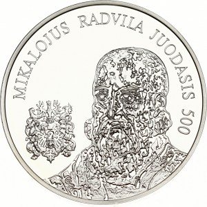 Lithuania. 20 Euro 2015 Mikalojus Radvila Juodasis