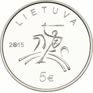 Lithuania 5 Euro 2015 Literature