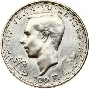 Luxembourg 100 Francs ND (1946) John the Blind