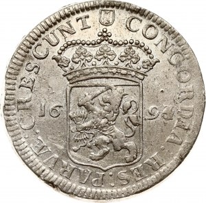 Pays-Bas Hollande Ducat d'argent 1694/3
