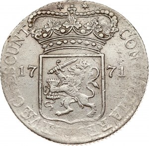 Nizozemí Zeeland Stříbrný dukát 1771