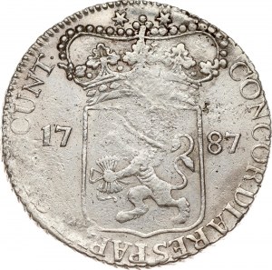 Niederlande Zeeland Silber Dukat 1787