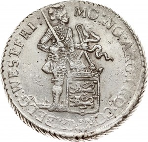 Nizozemsko Západní Frísko Stříbrný dukát 1787
