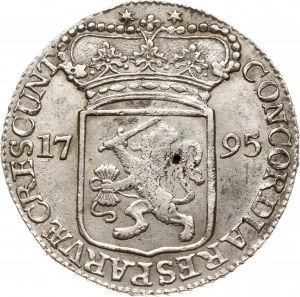 Netherlands Batavian Republic Zeeland Silver Ducat 1795