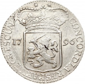 Netherlands Batavian Republic Zeeland Silver Ducat 1796