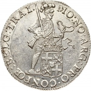 Netherlands Batavian Republic Utrecht Silver Ducat 1799 (R1)