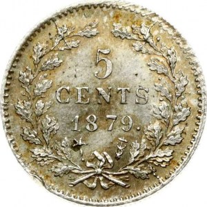 Niederlande 5 Cents 1879