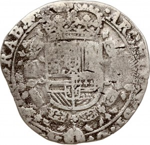 Spanish Netherlands Brabant 1/4 Patagon 1626 Brussels