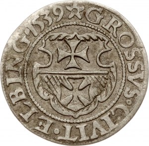 Polska Grosz 1539 Elbląg