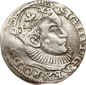 Poland Trojak 1589 Riga
