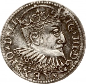 Poľsko Trojak 1598 Riga