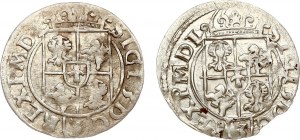 Polska Poltorak 1616 Zestaw 2 monet