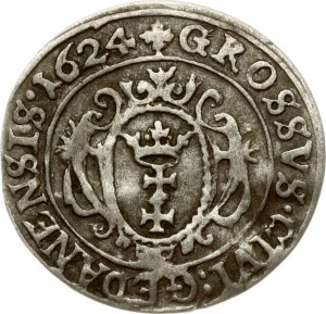 Pologne Grosz 1624 Gdansk