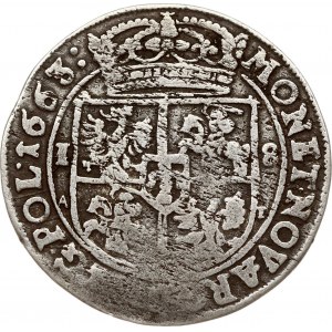 Poland Ort 1663 AT