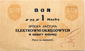 Pologne Siersza Wodna Elektrownia Okręgowa 1 Marka ND (1920)