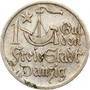 Polsko Gdaňsk 1 Gulden 1923