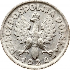 Polska 1 złoty 1924 Paryż