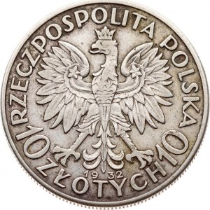 Pologne 10 Zlotych 1932