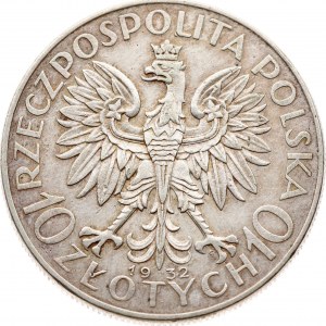 Pologne 10 Zlotych 1932 MW