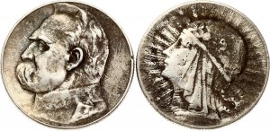 Poľsko 5 Zlotých 1933 a 1936, 2 mince
