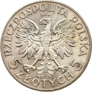 Polonia 5 Zlotych 1933 MW