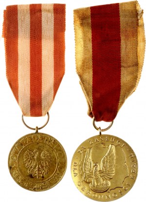 Medal za Zasługi dla Obronności Kraju oraz Medal Zwycięstwa i Wolności - 2 sztuki