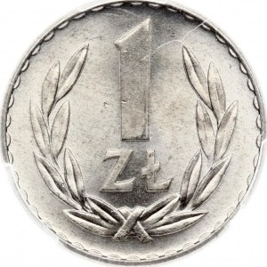 Polska 1 złoty 1949 PCGS MS 66