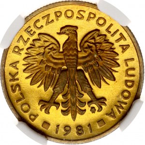 Poland 2 Zlote 1981 MW NGC PF 67 TOP POP