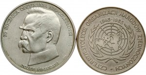 Poľsko 500 zlotých 1985 a 50 000 zlotých 1988 Sada 2 mincí