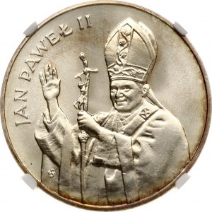 Pologne 10 000 Zlotych 1987 MW Pape Jean-Paul II NGC MS 67